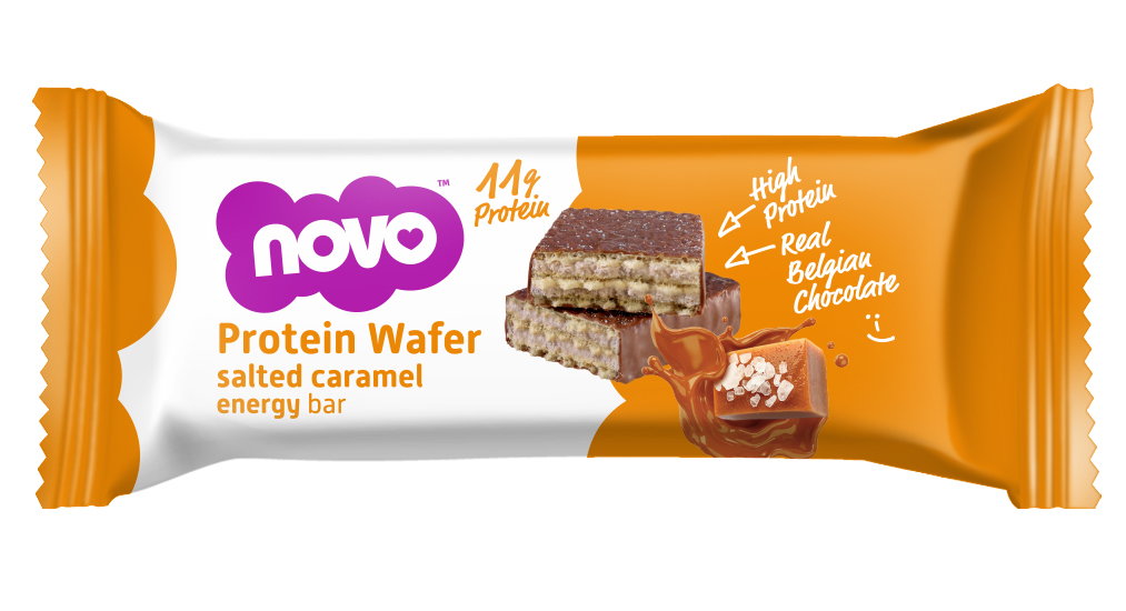 Novo Salted Caramel Protein Wafer 40g